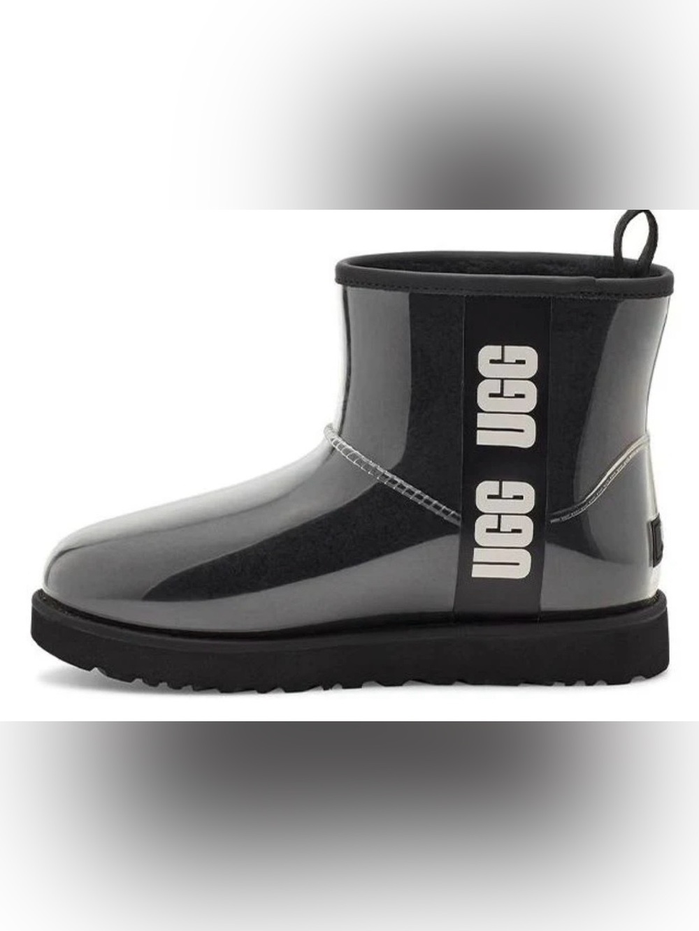 UGG Classic Clear Mini Boot Black 7 NWT Model 1113190- BLK